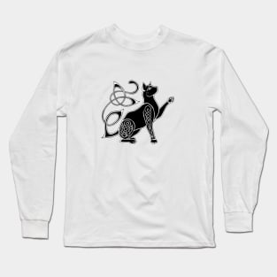 Celtic Cat Long Sleeve T-Shirt